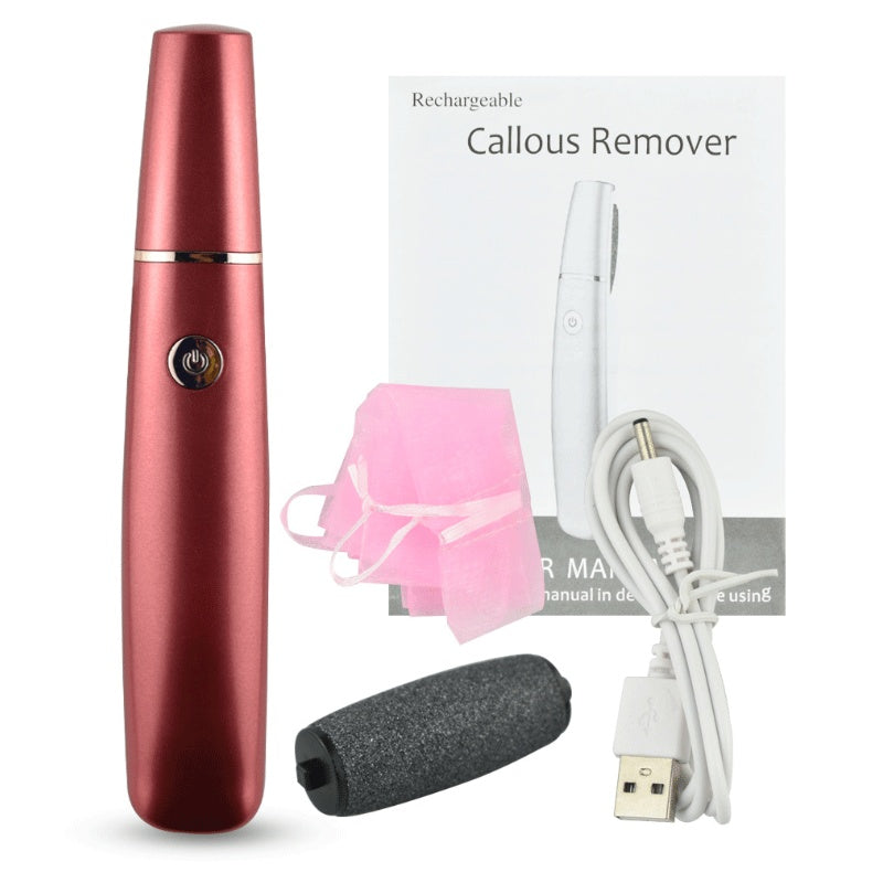 Râpe électrique anti-callosités – Éliminateur de peaux mortes rechargeable