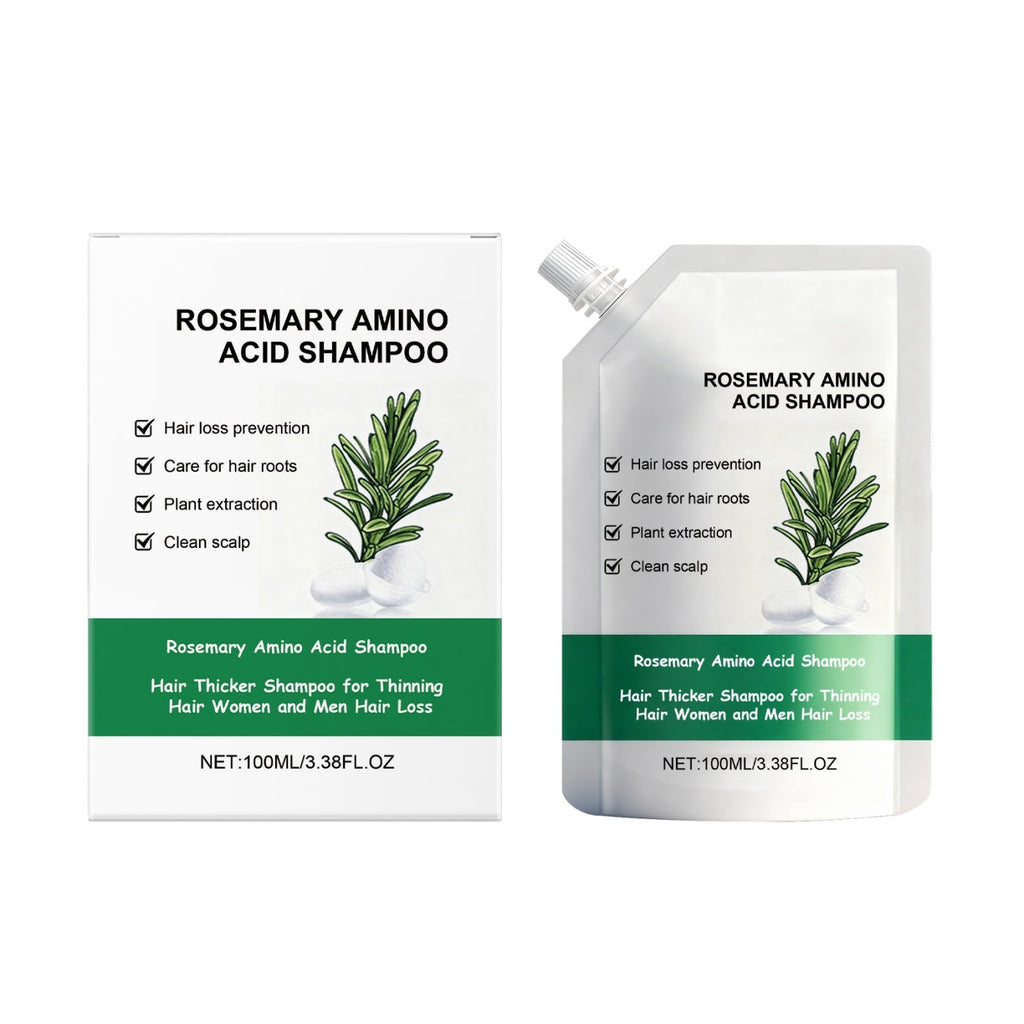 Champú de aminoácidos de romero – Limpieza suave y fortalecimiento del cabello