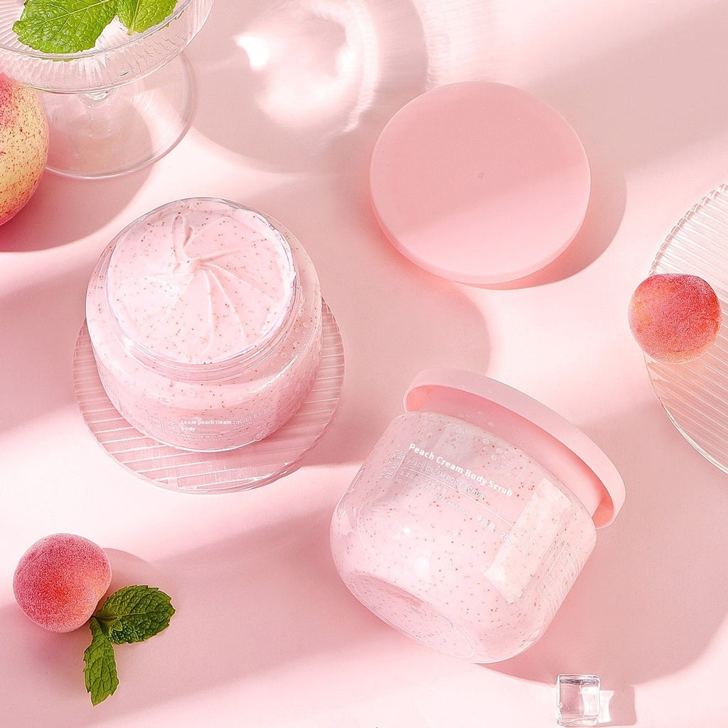 Crème Gommage Corps Pêche