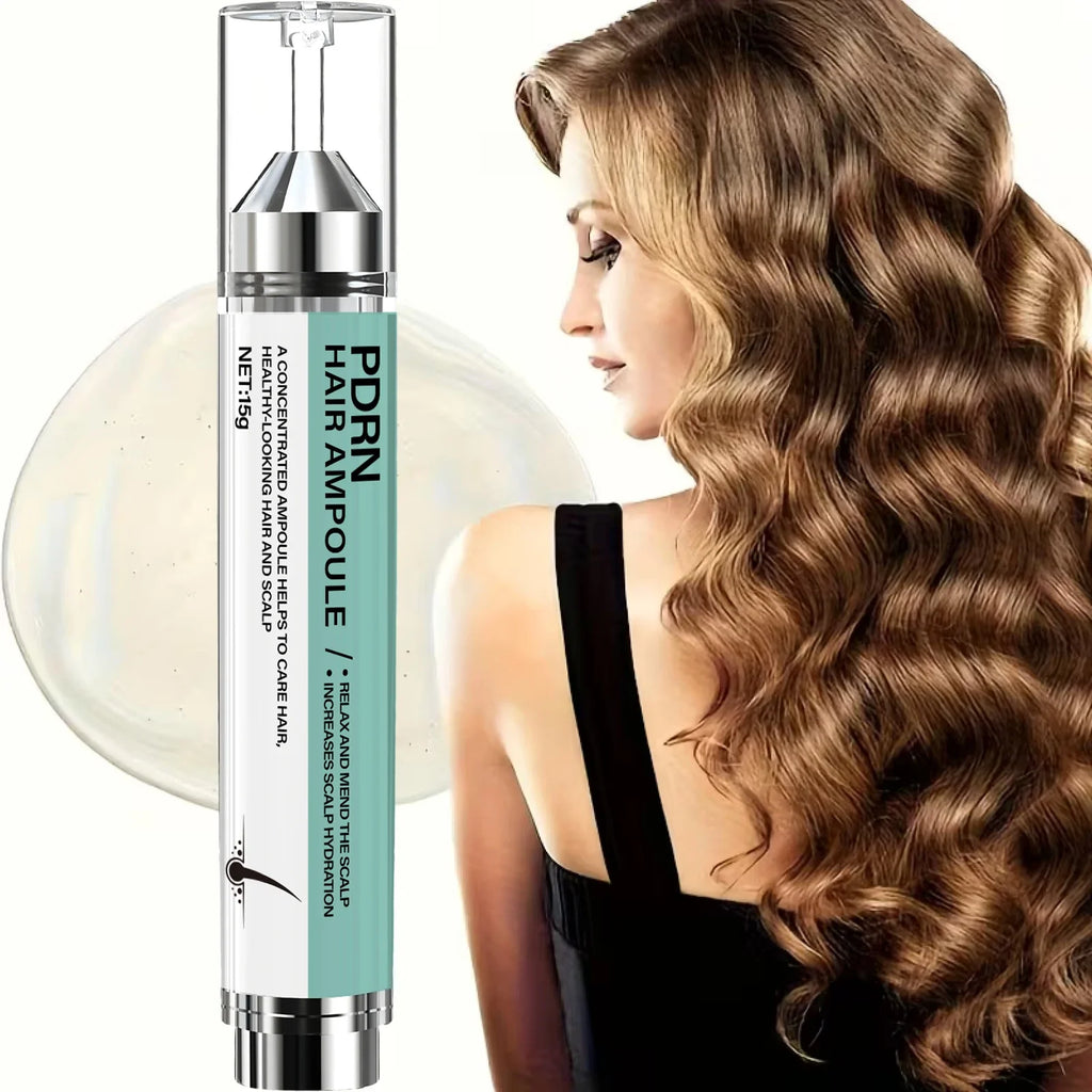 Tratamiento Regenerador del Cuero Cabelludo con Ampolla Capilar PDRN – Sérum Reparador y Estimulante del Crecimiento del Cabello