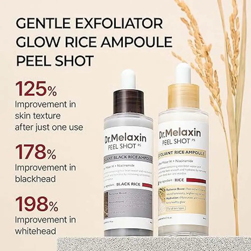 Dr.Melaxin Rice & Black Rice Ampoules benefits  