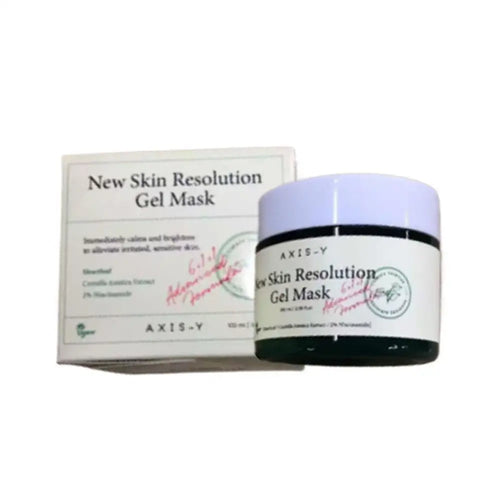 AXIS-Y New Skin Resolution Gel Mask front view