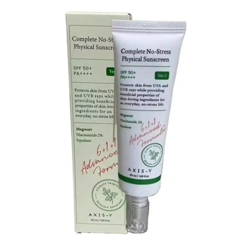 Axis-Y Complete No-Stress Physical Sunscreen SPF 50+ 