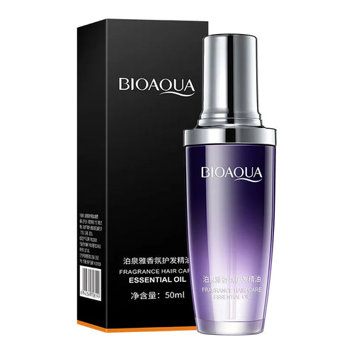 Bioaqua Lavender Fragrance Hair Care Essential Oil purple bottle