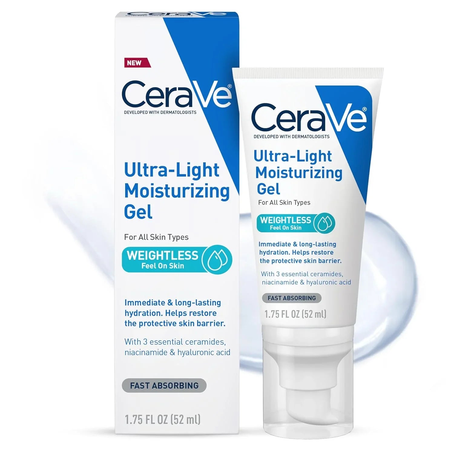 CeraVe Ultra Light Moisturizing Gel Weightless product