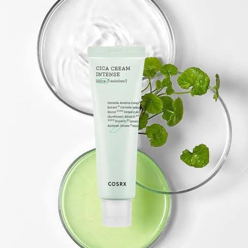 Texture of COSRX Pure Fit Cica Cream Intense rich formula