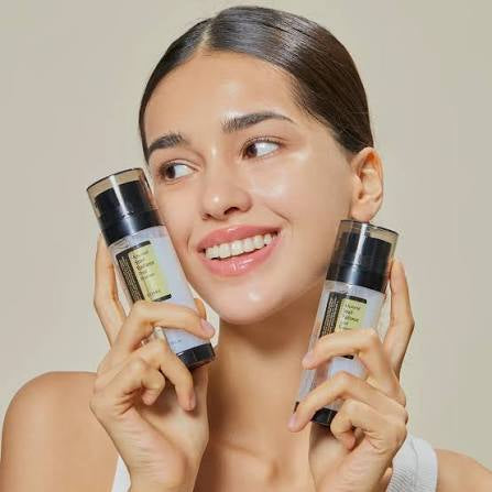 COSRX snail radiance dual essence Korean skincare glow