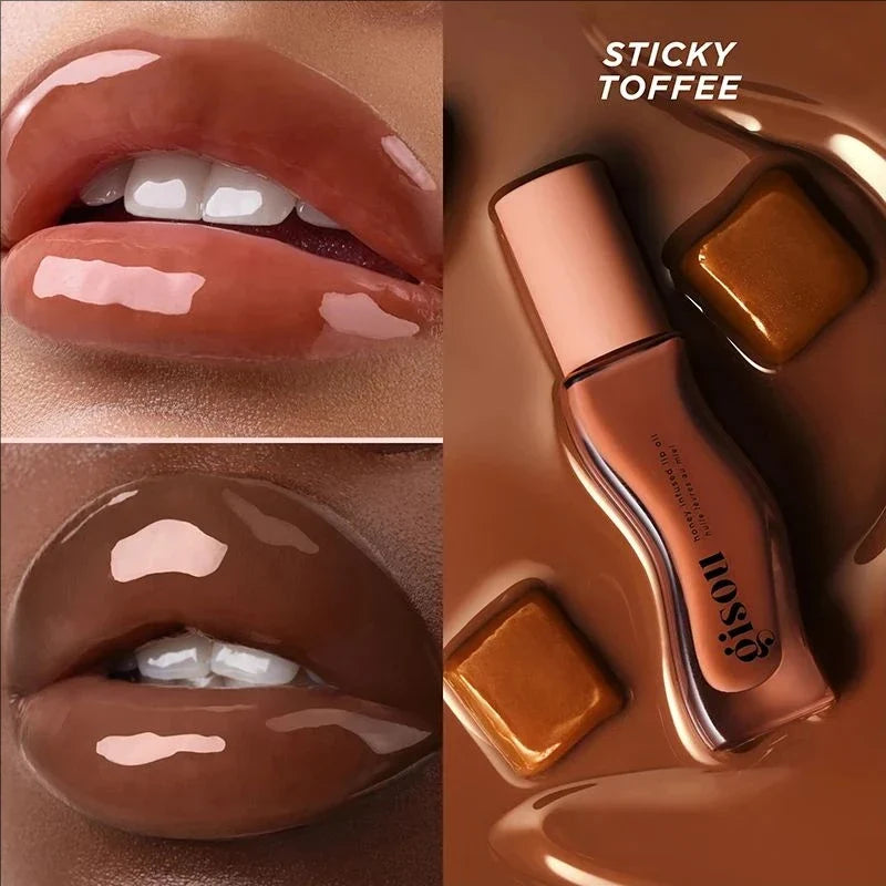 Gisou Honey Infused Lip Oil nourishing lip Sticky toffee 
