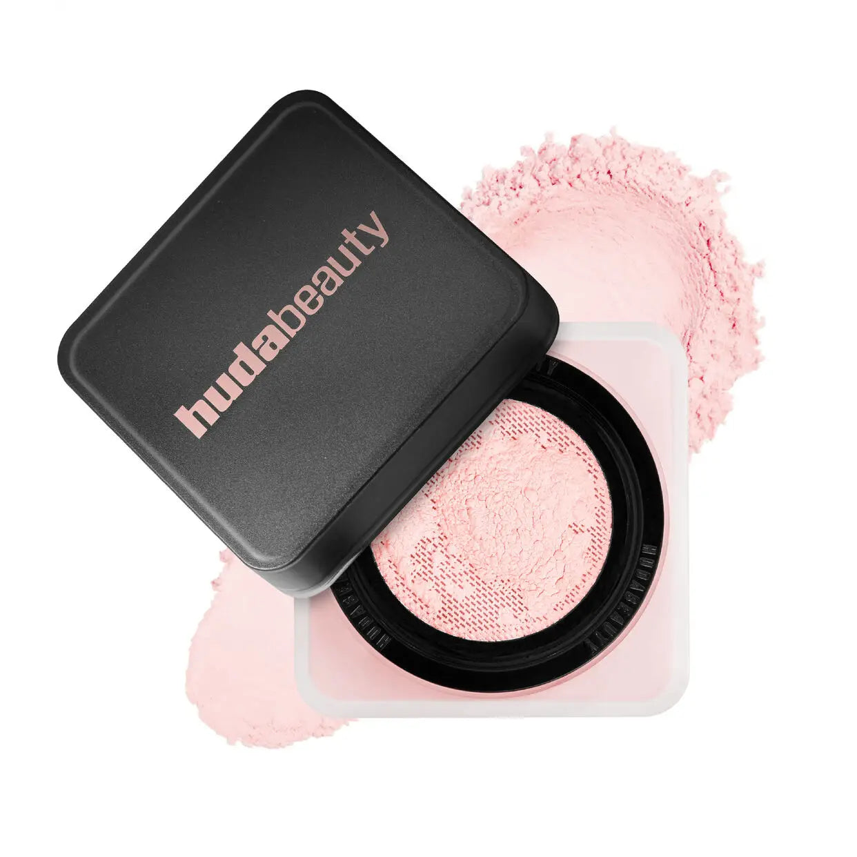 Huda Beauty Cherry Blossom Loose Setting Powder jar