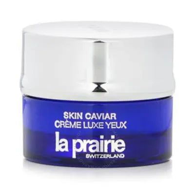 La Prairie Skin Caviar Crème Luxe Yeux jar on a white background
