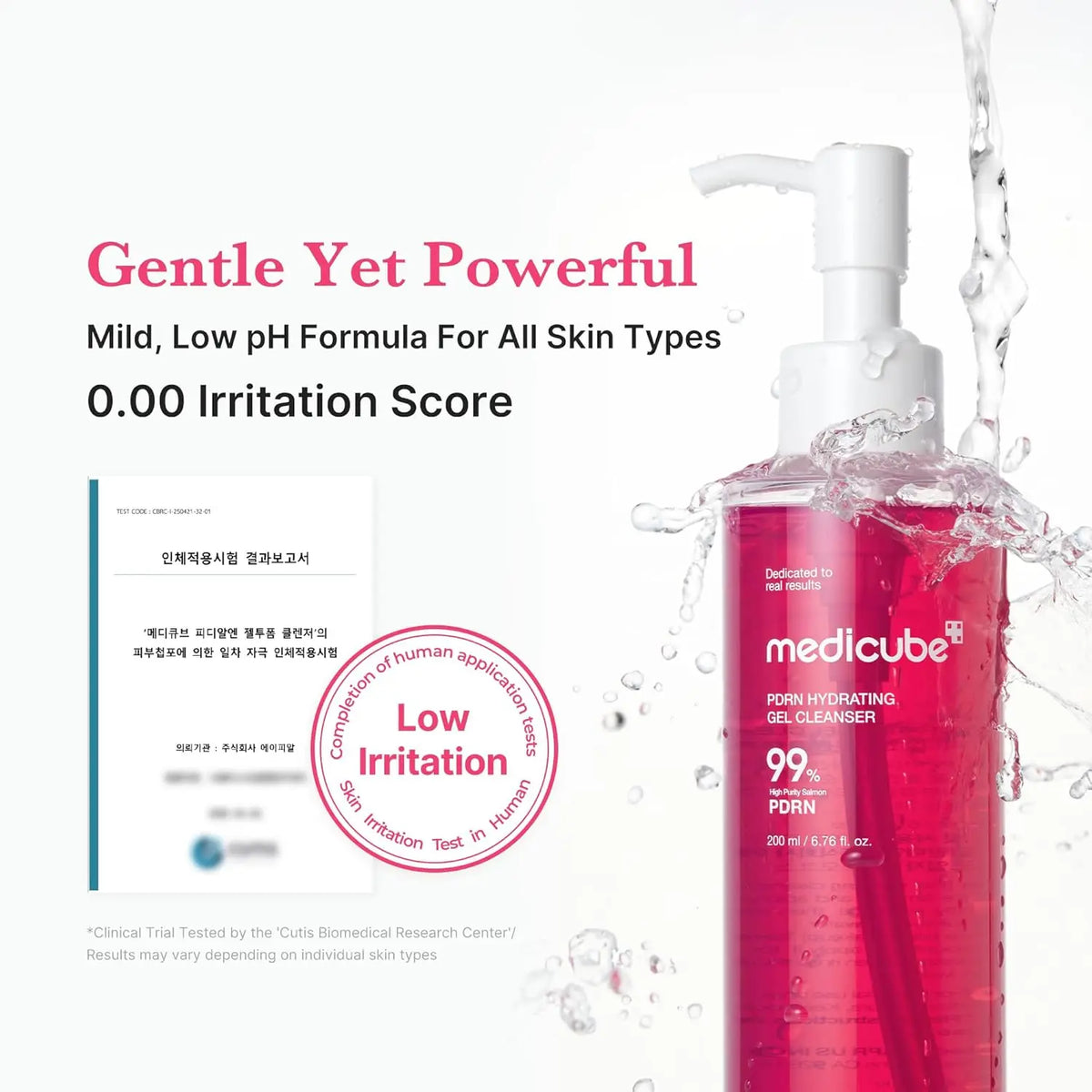     Medicube 99% PDRN cleanser Korean skincare