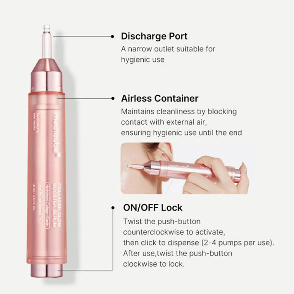 Medicube collagen glow booster use 