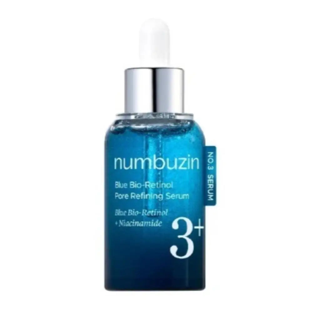 Numbuzin Blue Bio Retinol Pore Refining Serum bottle