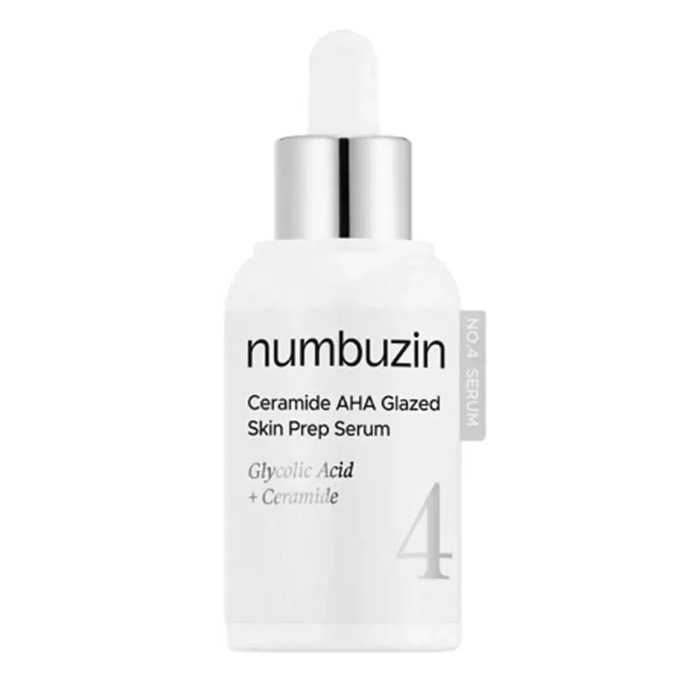 Numbuzin No 4 Ceramide AHA Glazed Skin Prep Serum bottle