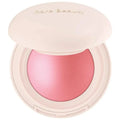 Pink blush in a compact case with 'Rare Beauty' branding on a white background