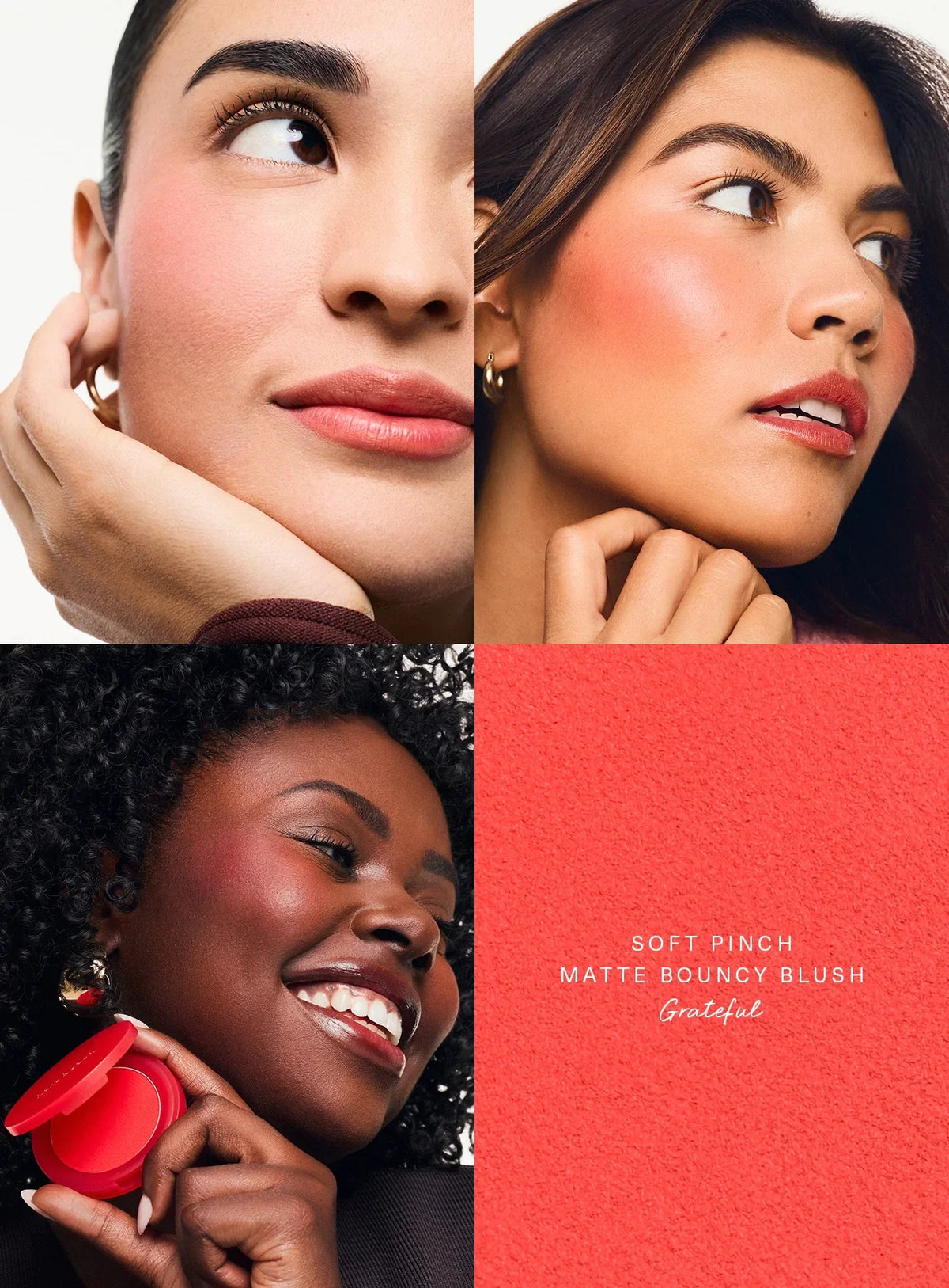 Rare Beauty matte bouncy blush Grateful