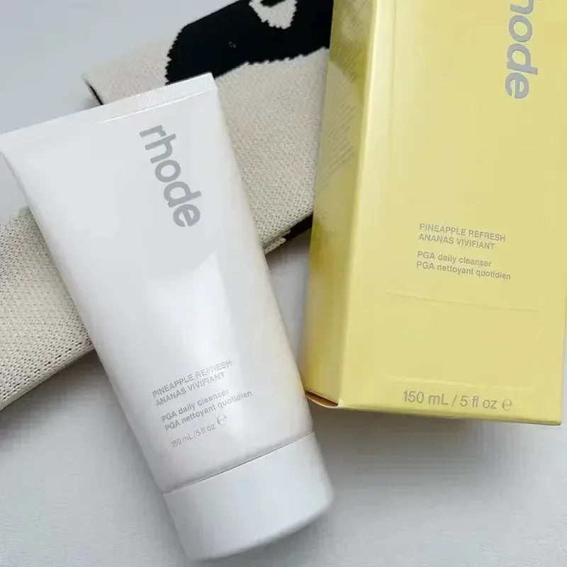 RHODE Pineapple Refresh PGA daily facial cleanser for gentle hydration