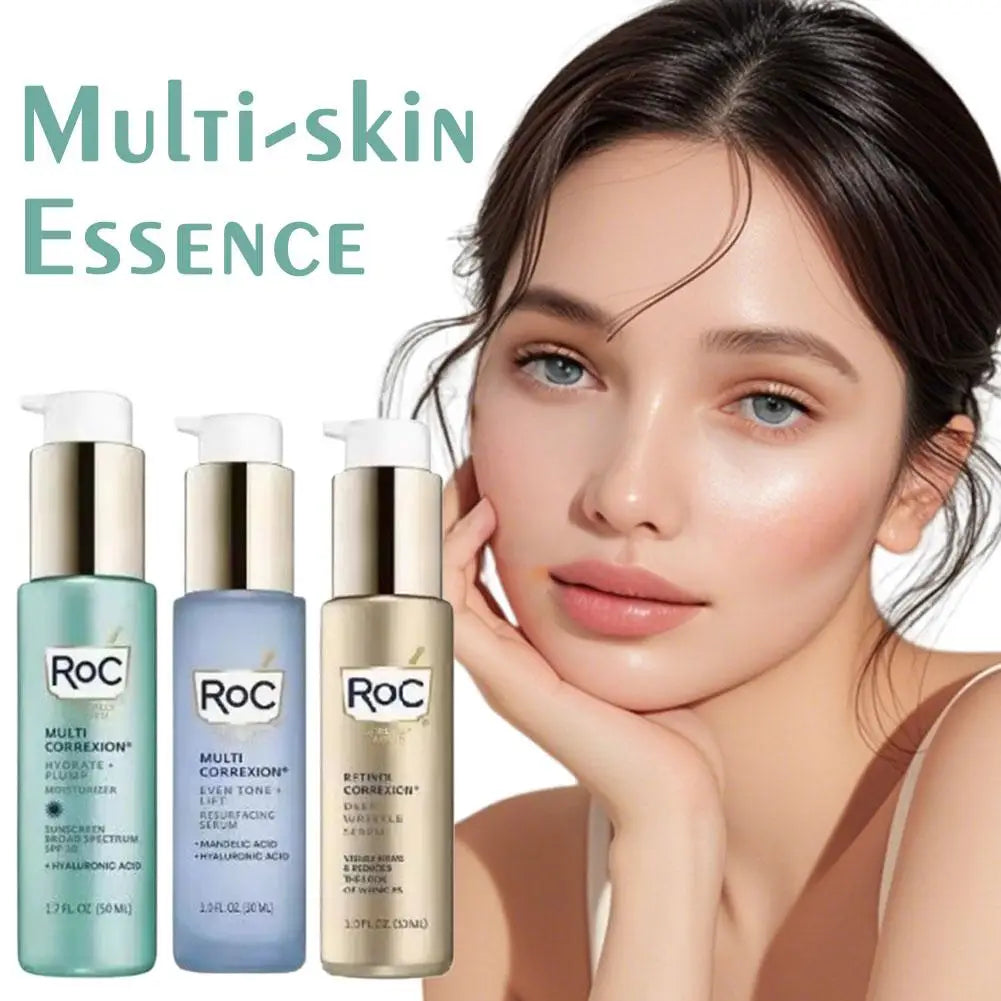 مرطب ROC مع حمض الهيالورونيك وواقي شمس SPF 30