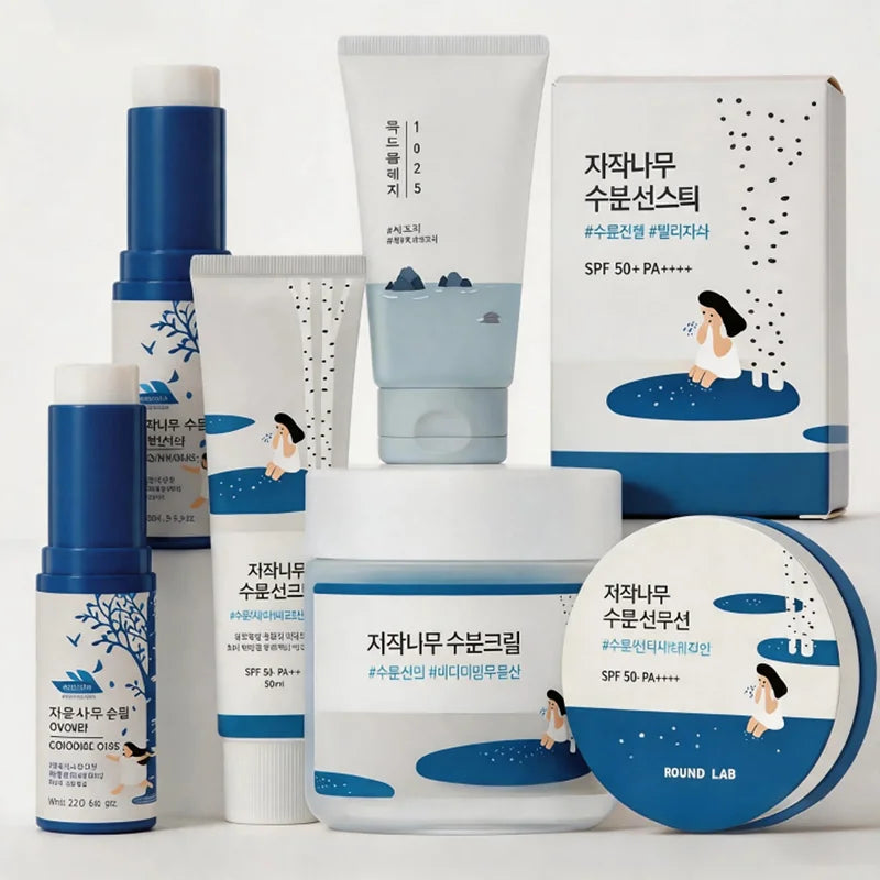     Round Lab Birch Juice hydrating sun cushion