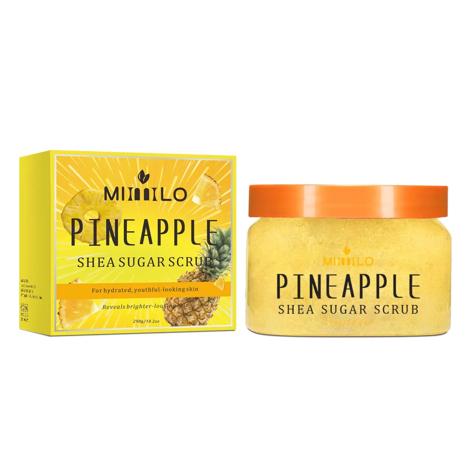 Shea sugar pineapple body scrub 