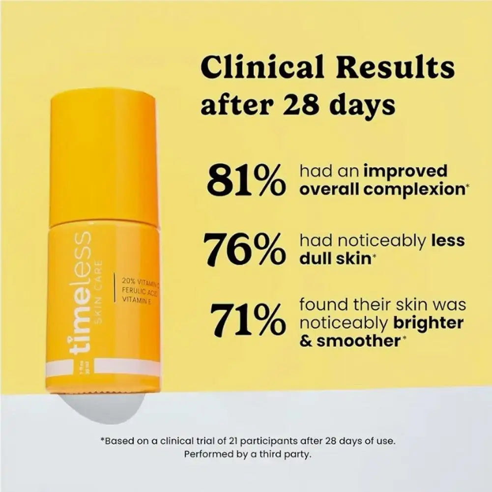     Timeless Vitamin C E Ferulic Acid brightening serum