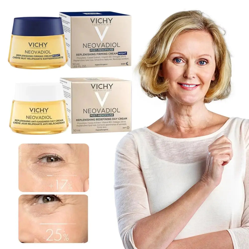 Vichy Neovadiol cream set  – rich, hydrating formula